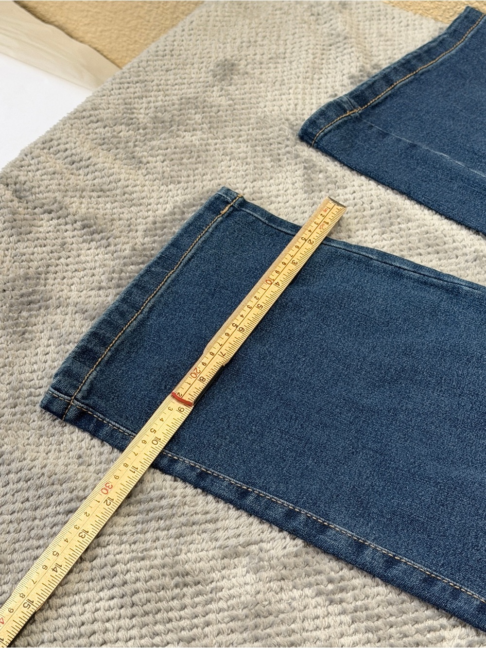 Marc New York Wide-Leg High-Rise Jeans in Dark Blue - Picture 6 of 13